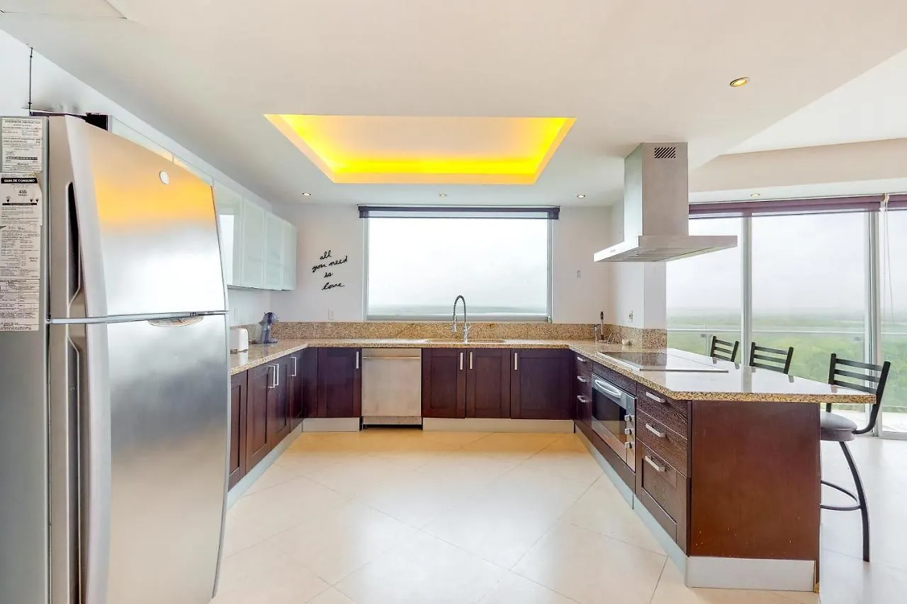 Apartmán La Grulla 7A @ Torre Peninsula Cancún